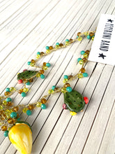 Cargar imagen en el visor de la galería, COLLAR LARGO LIMONI &amp; CHUMBERAS