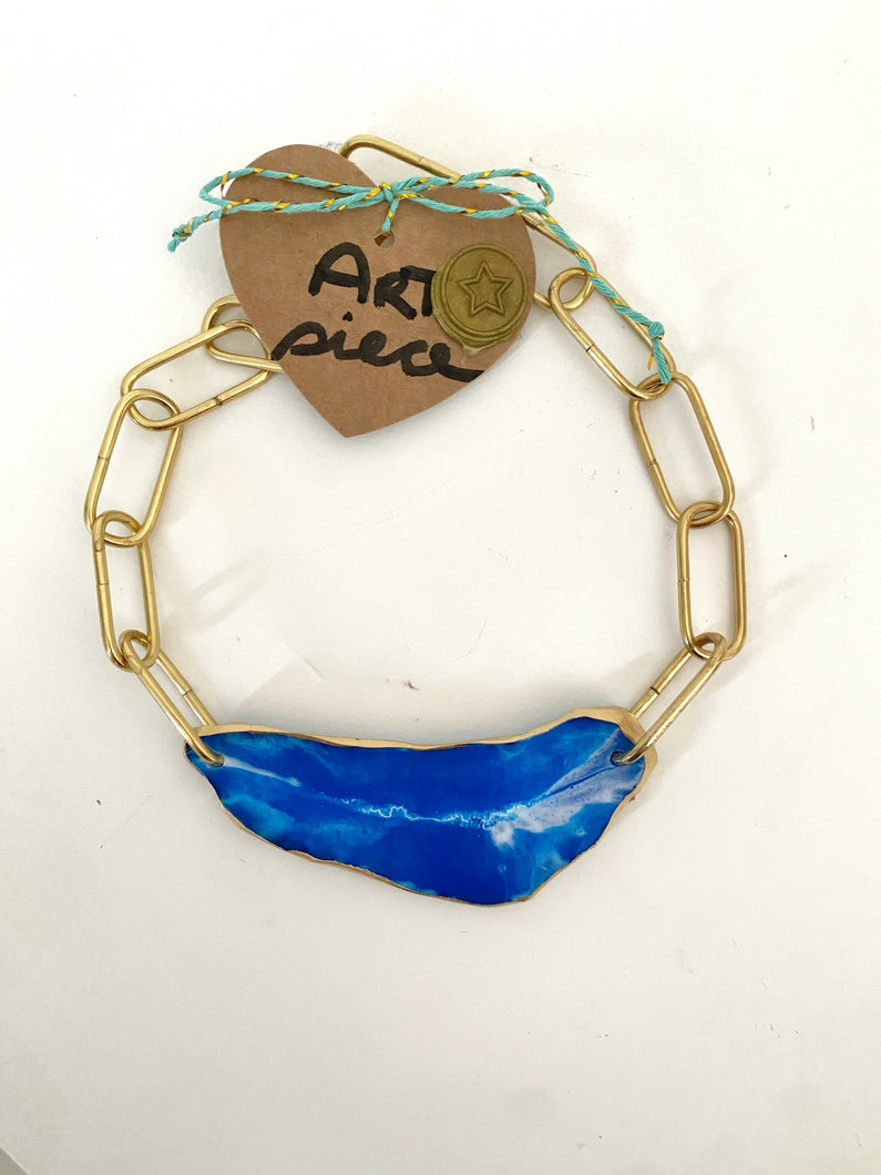 Blue Waves Collar