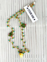 Cargar imagen en el visor de la galería, COLLAR LARGO LIMONI &amp; CHUMBERAS