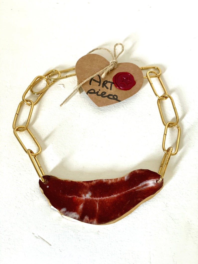 Earth reddish Collar