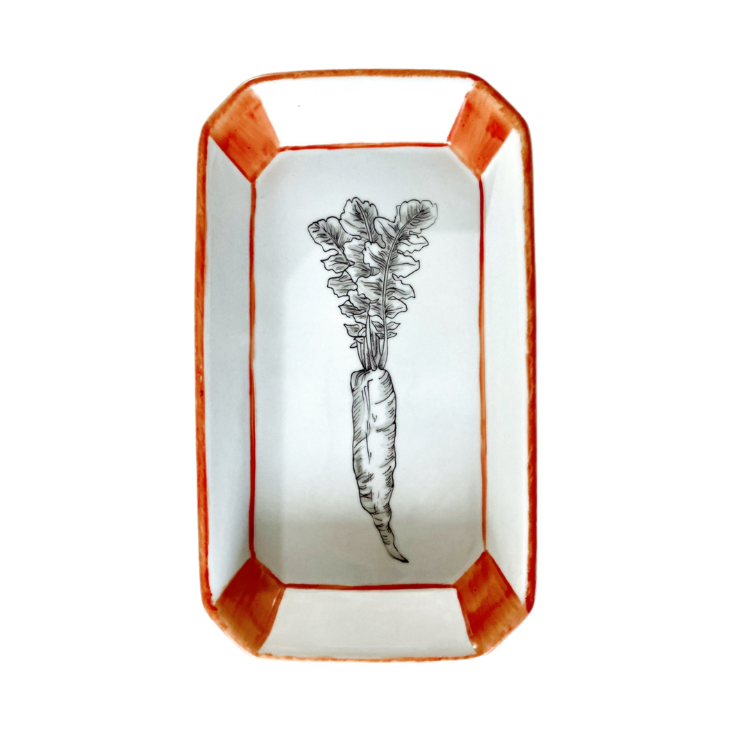 Bandeja Porcelana Carrot
