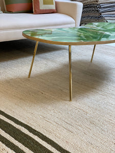 I wanna be marble coffee table green